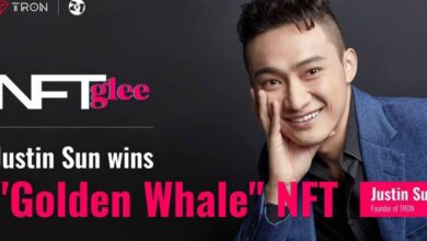 Justin Sun gewinnt die Ausschreibung für den Golden Whale Pass von NFT Glee: Der bisher teuerste Bitcoin NFT