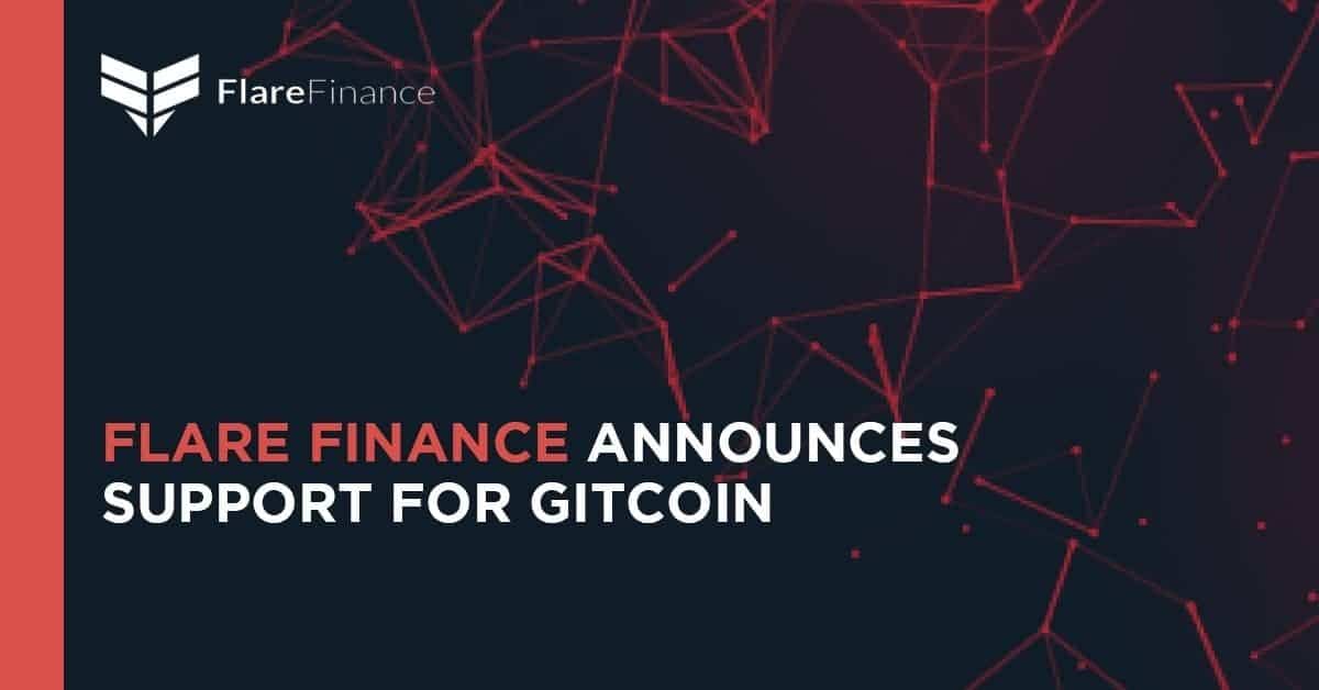 Flare Finance gibt Unterstützung für Gitcoin bekannt
