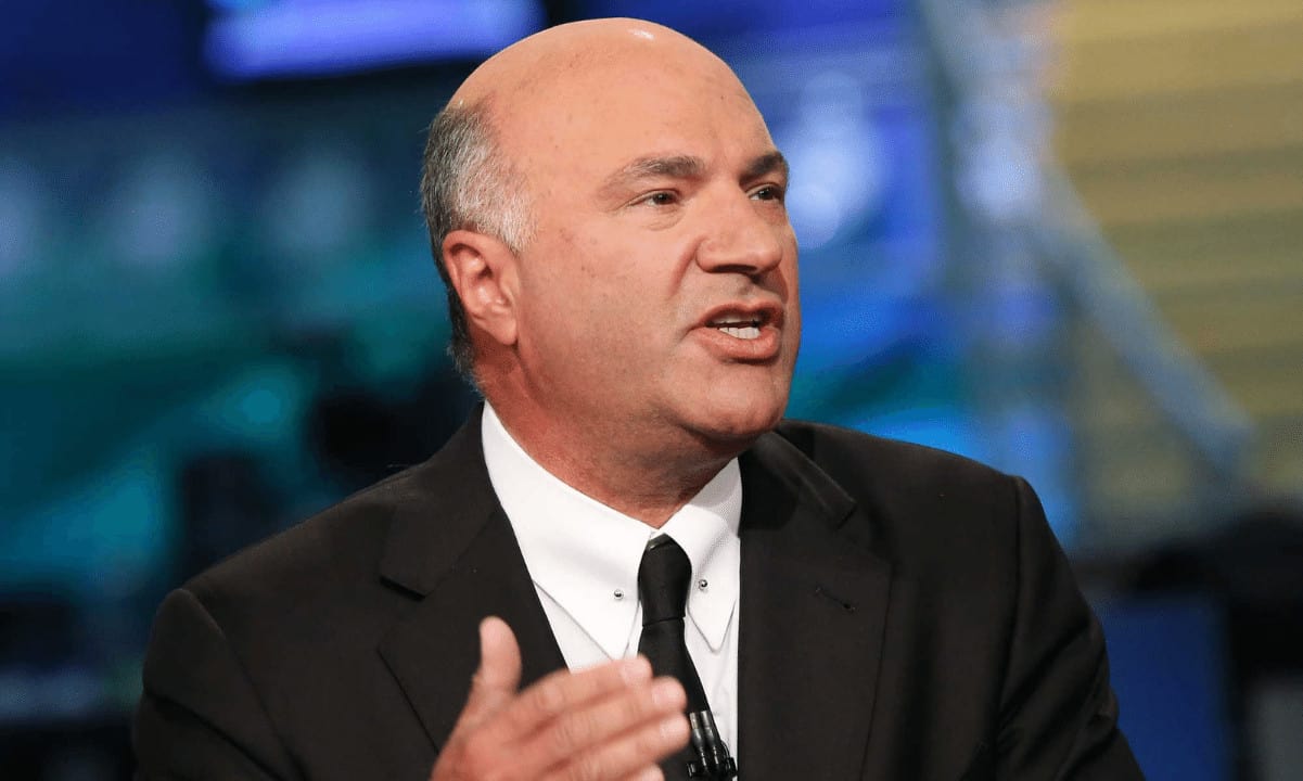Hier ist, wie viel des Portfolios des Multimillionärs Kevin O'Leary in Krypto steckt