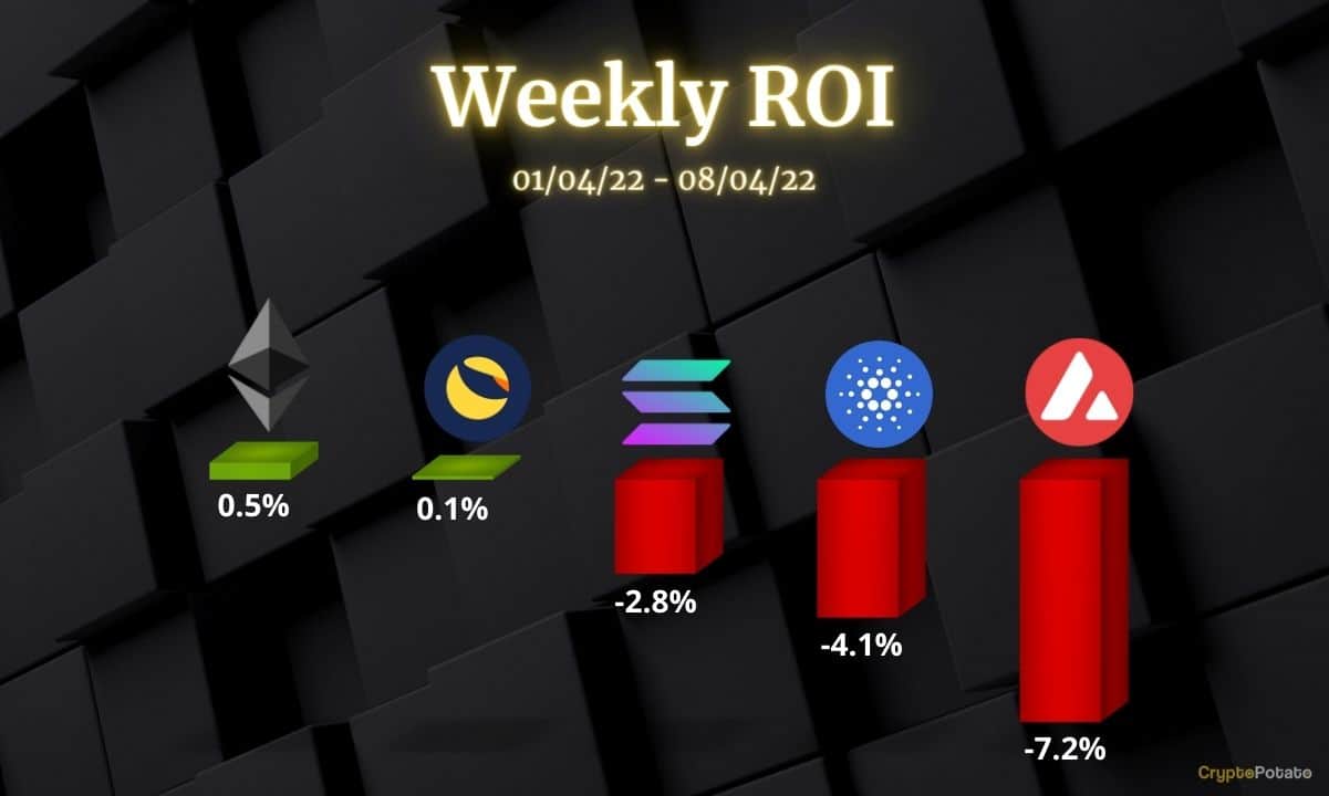 EthereumCardano, Solana, Avalancheund Luna