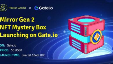 Gate.io kündigt den Start von Mirror World NFTs auf NFT Box an