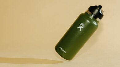 Was ist explodiert?  Oh, du hast gerade deine Stahlwasserflasche fallen lassen
