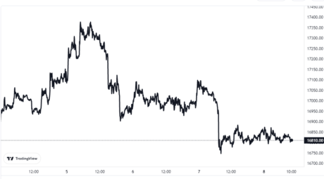 Bitcoin-Preisdiagramm