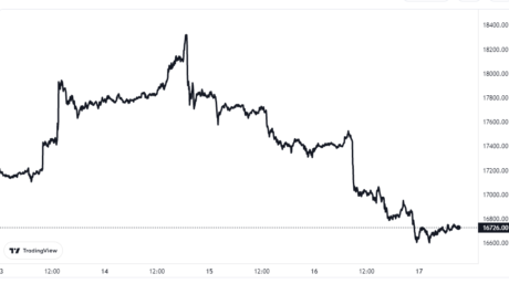Bitcoin-Preisdiagramm