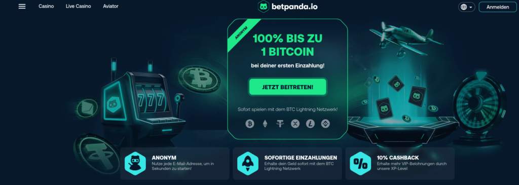 Betpnada krypto casino bonus