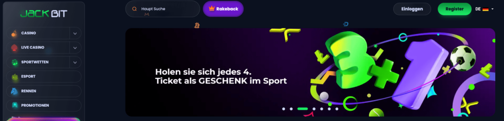 Jackbit krypto casino bonus