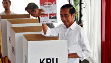 Der indonesische Führer unterstützt die Berufung gegen ein Gerichtsurteil, das eine Verschiebung der Wahl fordert