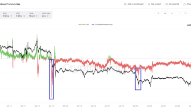 Bitcoin Coinbase Premium-Lücke