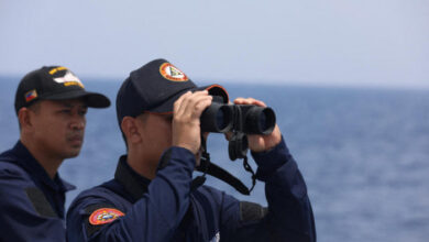 China erkundet umstrittene Untiefe zur Rekultivierung, sagen die Philippinen